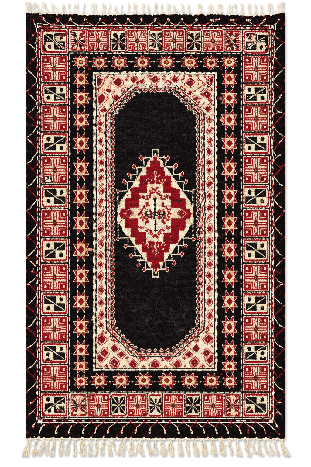 Handwoven ZARABIA Amazigh rug